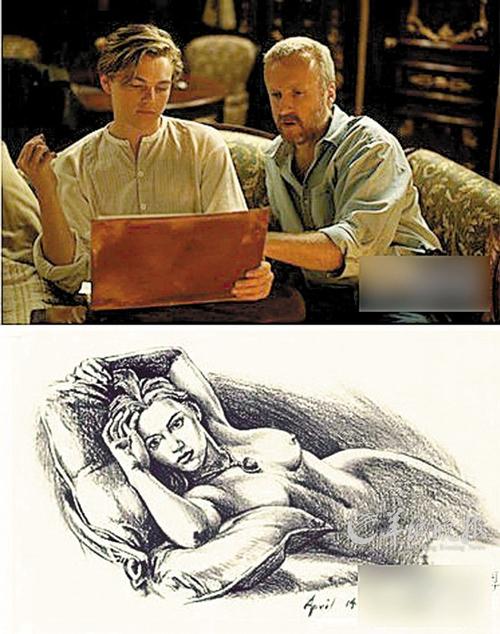 泰坦尼克号杰克为露丝画画完整版缩略图