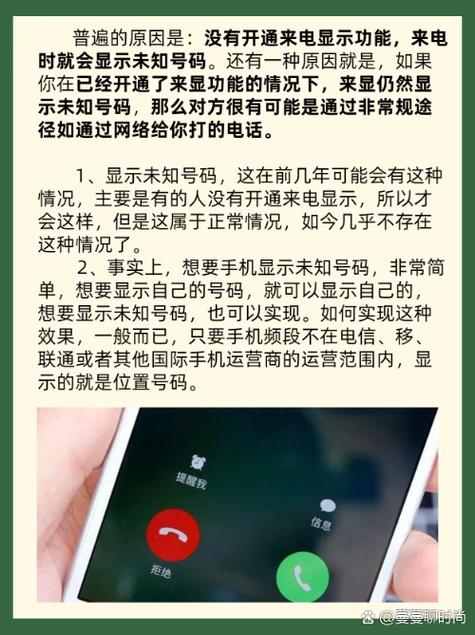 电话来电显示未知号码怎么回事缩略图