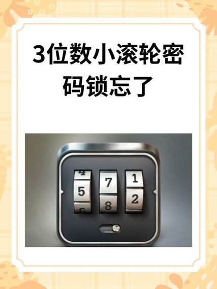 3位滚轮密码锁忘记了怎么开视频缩略图