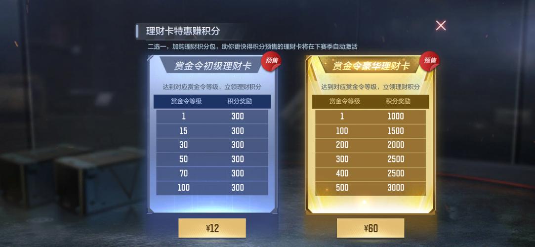 cf手游赏金令打赏规则图标