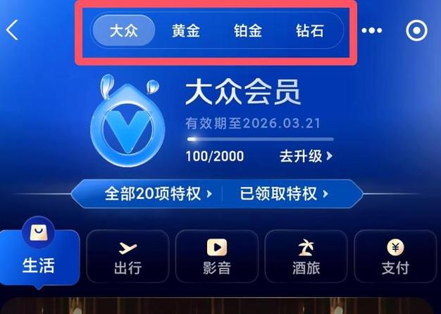 会员等级高端六个叫法缩略图