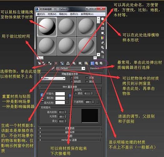 3d材质编辑器怎么设置缩略图