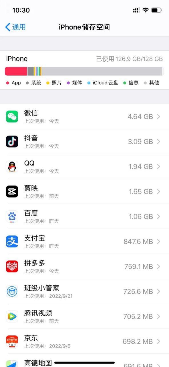 苹果内存其他占用太多缩略图