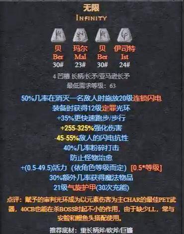 暗黑2物免装备一览表最新缩略图