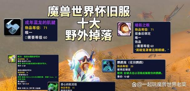 魔兽世界怀旧服副本掉落查询缩略图
