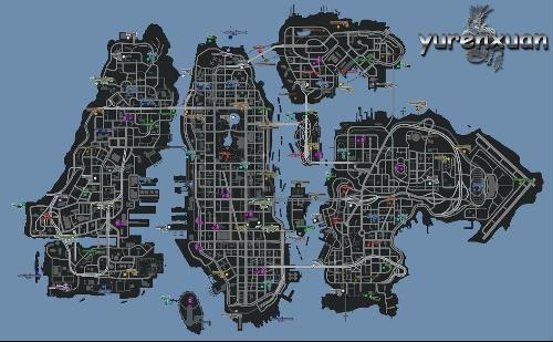 gtasa武器高清分布图图标