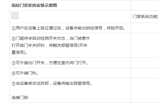 门禁一体机说明书缩略图