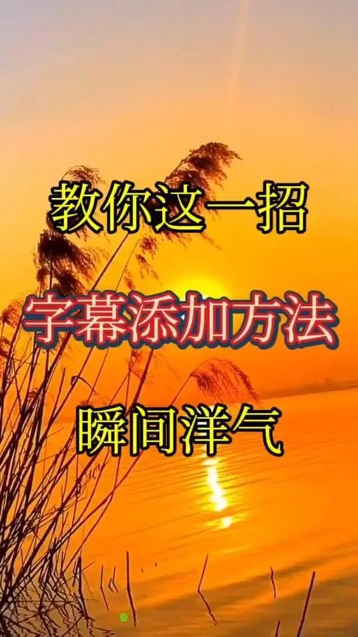 抖音怎么弄字幕