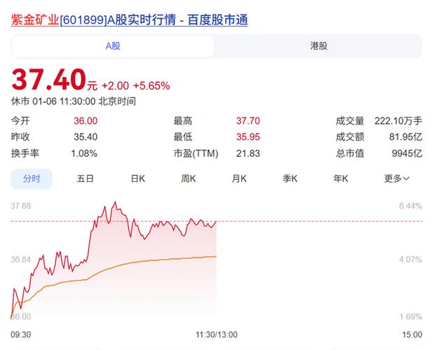 紫金矿业股票可以长期持有吗缩略图