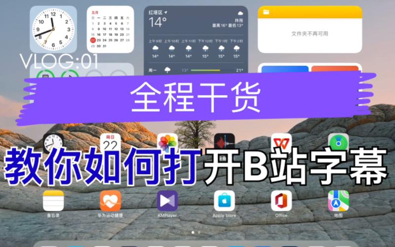 b站视频字幕功能怎么开