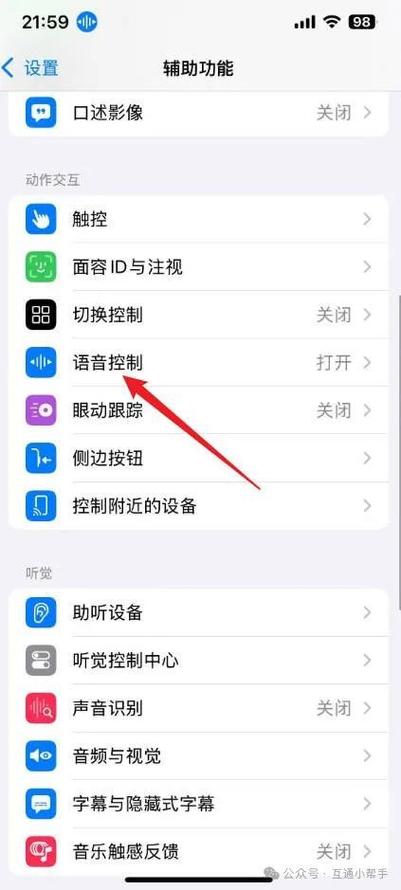 苹果手机跳出语音控制怎么办图标