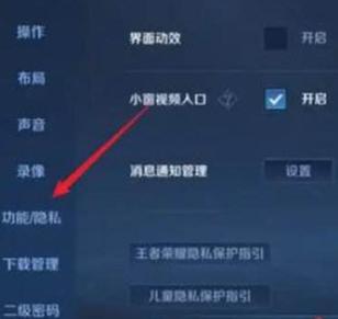 王者荣耀鸿蒙版怎么设置隐身状态缩略图