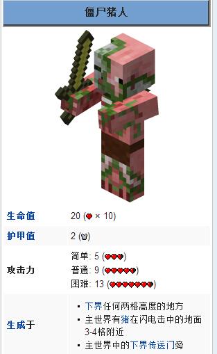 mc僵尸猪人掉落物缩略图