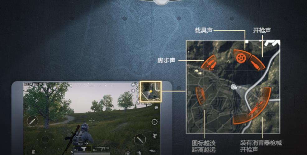 和平精英脚步和枪声在屏幕上显示游戏截图