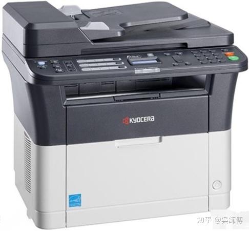 京瓷1025打印机打印颜色淡图标