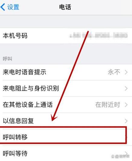 怎么把电话转接到别人手机上缩略图