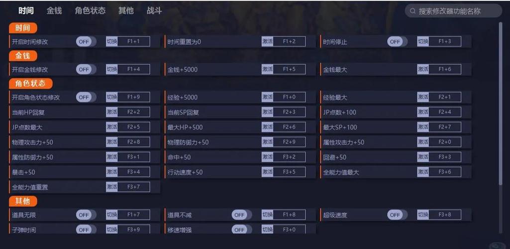 使用八方旅人2修改器的注意事项