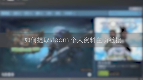 steam个人资料链接在哪里缩略图