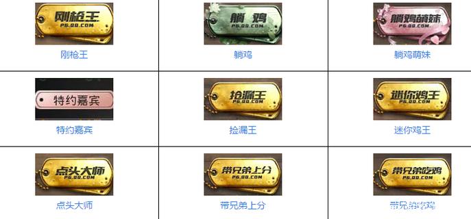 和平精英隐藏功勋章游戏截图