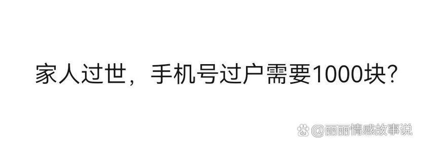 手机号码过户给别人需要什么证件