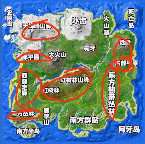 方舟生存进化精英霸王龙刷新点