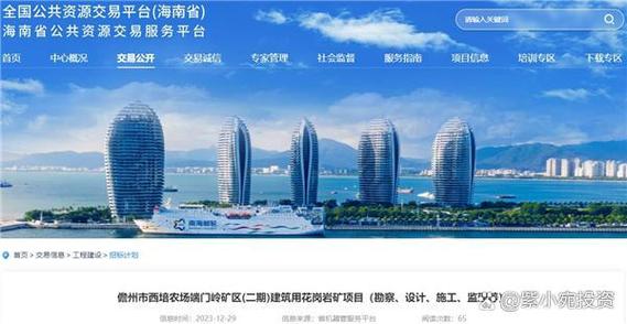 海南省公共资源交易中心网站缩略图
