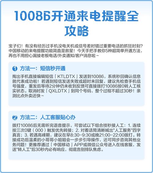 中国电信漏接来电提醒怎么开通