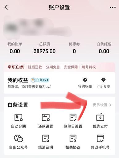 京东白条解除限额方法