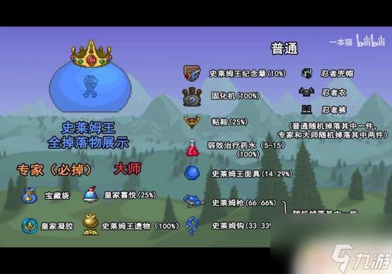 泰拉瑞亚霜月掉落物品大全缩略图