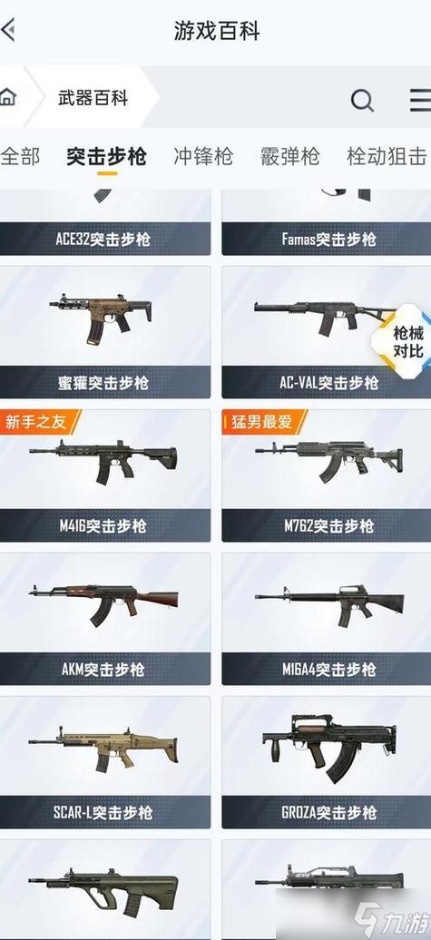 和平精英配件介绍大全