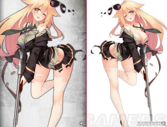 少女前线和谐前后对比缩略图