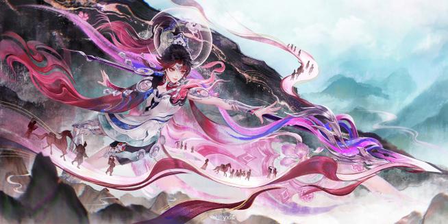 王者荣耀云缨马年壁纸