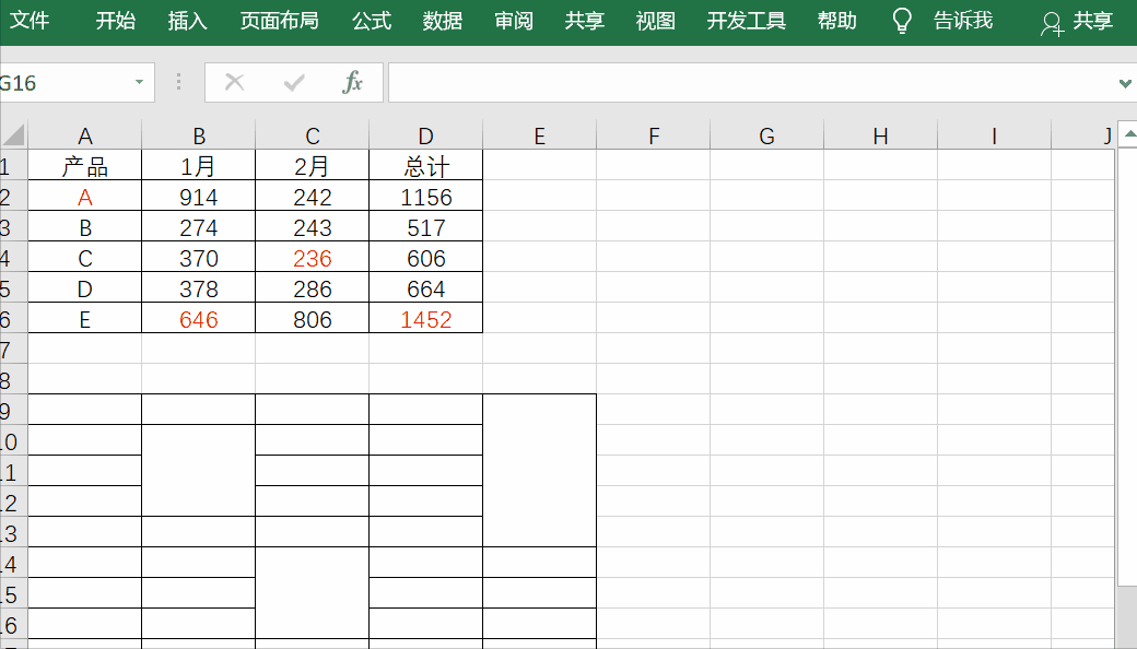 笔记本表格F4固定不了单元格