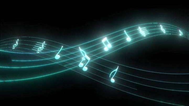 歌曲字幕跳动的音符制作缩略图
