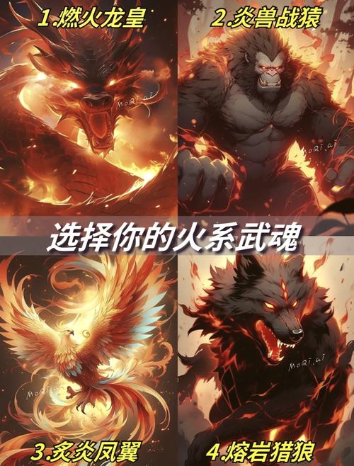 自创极致之火系武魂魂技缩略图
