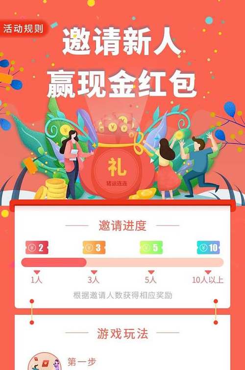 广告赚现金红包内部链接邀请游戏截图