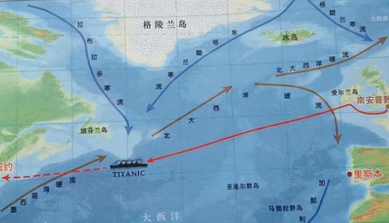 泰坦尼克号是在哪个国家区域沉没的缩略图