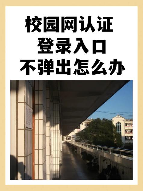 校园网登录窗口弹不出来