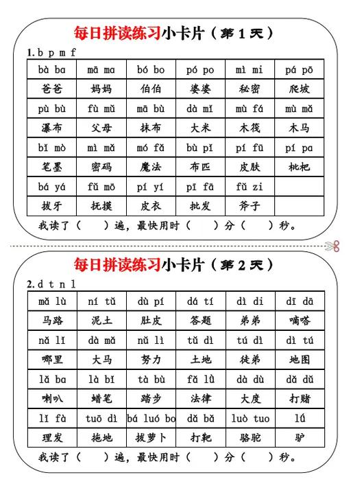 拼音专项训练题图标